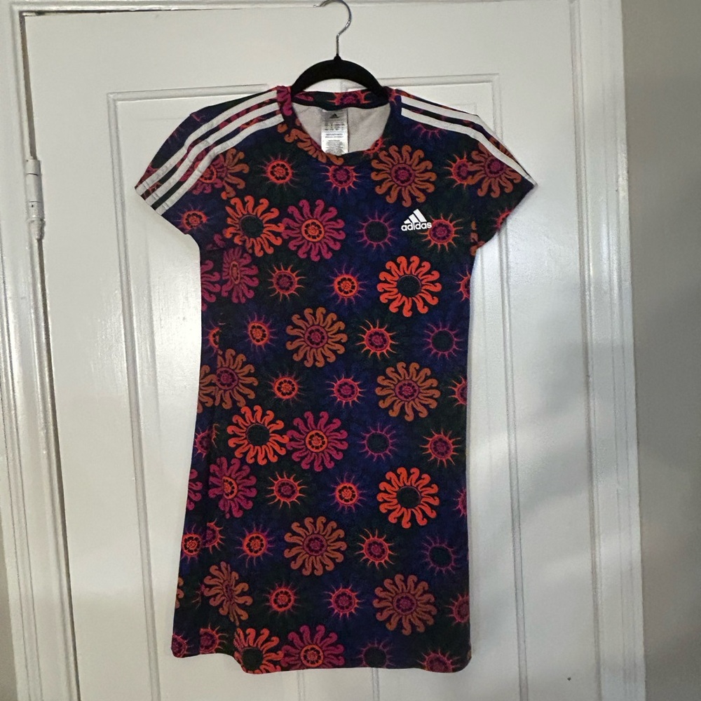 Adidas Multicolor Sunburst Dress